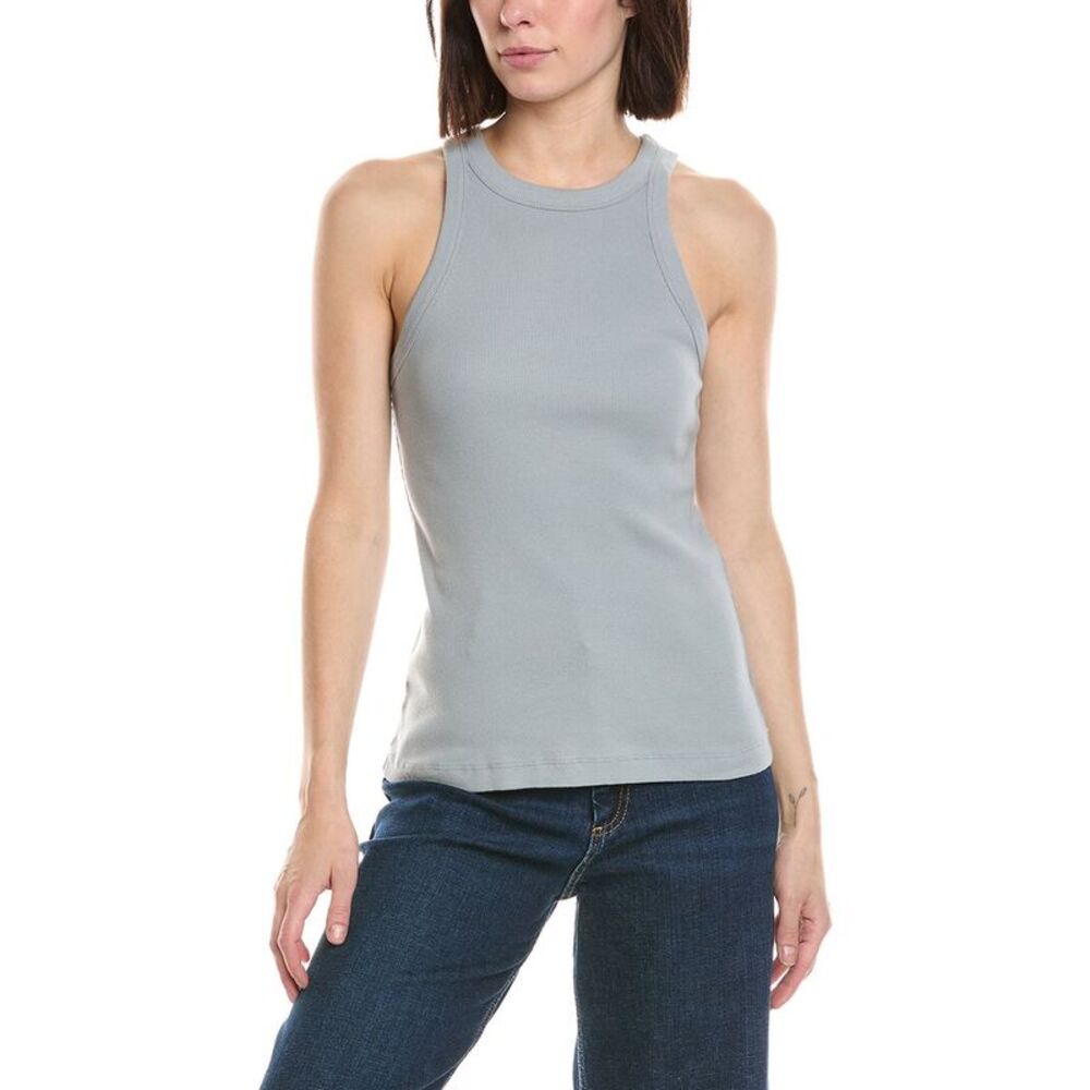 James Perse Womens  Cutaway Rib Tank